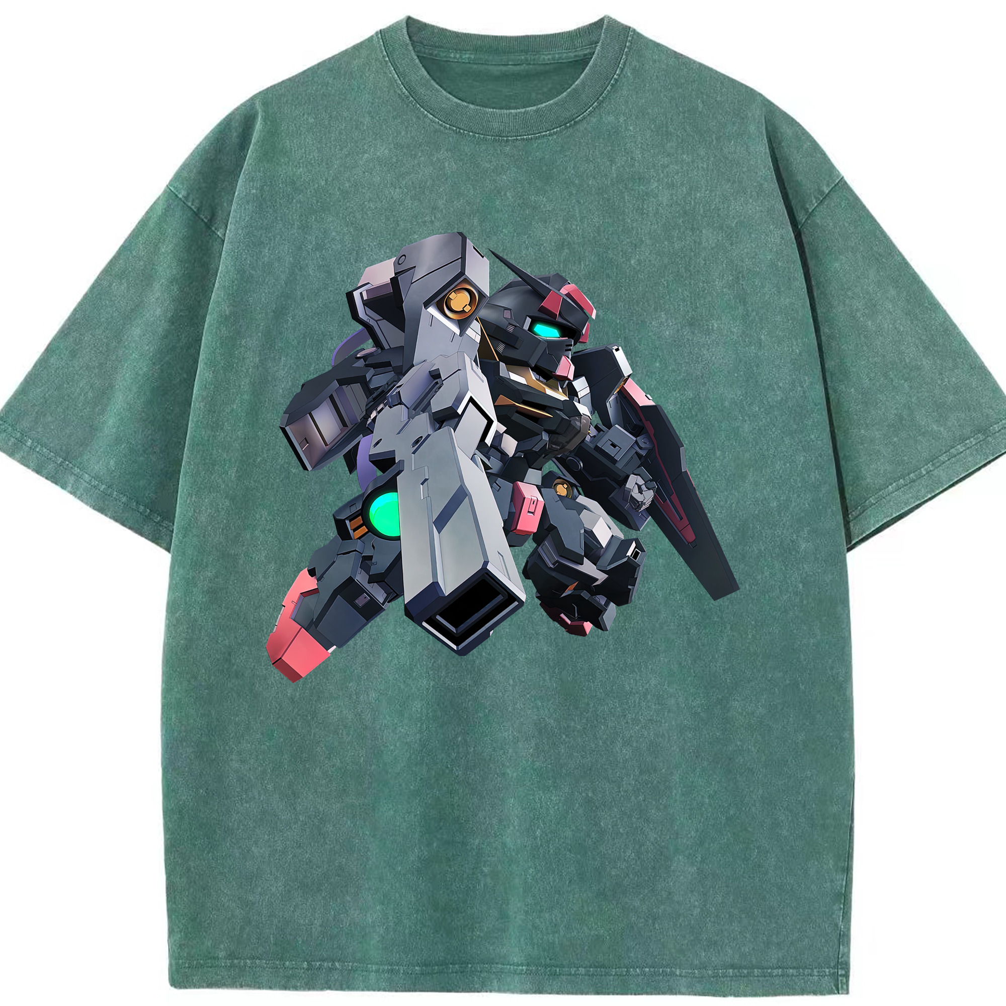 （画像用） 機動戦士ガンダム Mobile Suit Gundam 綿100% ヴィンテージ風 半袖Tシャツ（フロントプリント）